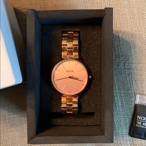 Nixon The Kensington Rose Gold Watch